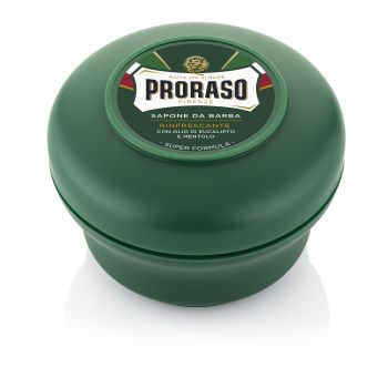 Proraso Óleo de sabão de barbear e mentol para homem