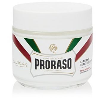 Proraso Creme Pré-Shave para Pele Sensível para homem