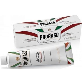 Proraso Creme de Barbear Chá Verde Pele Sensível para homem