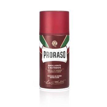 Proraso Óleo de Sândalo e Manteiga de Karité Espuma de barbear para homem
