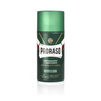 Proraso Óleo de espuma de barbear e mentol para homem