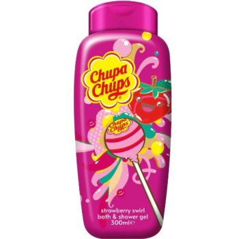 Gel de espuma e banho de morango