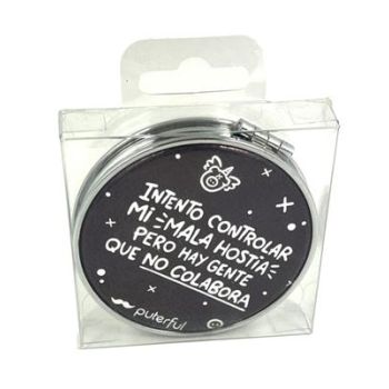 Espelho de Bolso "Mala Hostia"