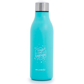 Botella Termo Turquesa - Estado Civil