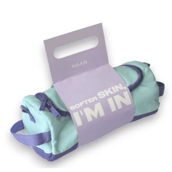 I'm In Conjunto de viagem em pele macia