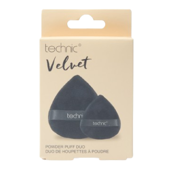 Borlas de Terciopelo Velvet Powder Puff Duo