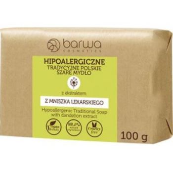 Sabonete polonês hipoalergênico tradicional com dente de leão