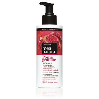 Leite corporal pomegranate anti envelhecimento
