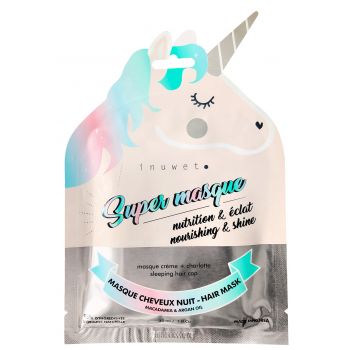 Máscara nutritiva e brilhante para o cabelo