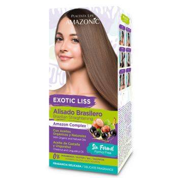 Kit de alisamento exotic liss