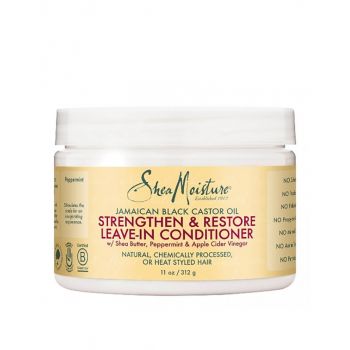 Condicionador sem enxaguamento Strengthen &amp; Restore Jamaican Black Castor Oil