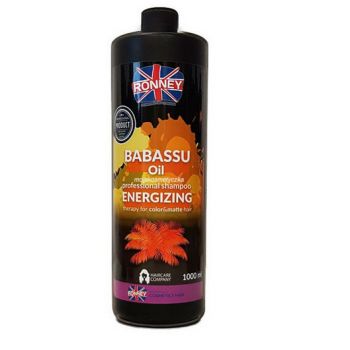 Champô de terapia energizante com óleo de babaçu