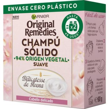 Champú Sólido Délicatesse Avena Cabello Delicado Champú Sólido Délicatesse Avena Cabello Delicado