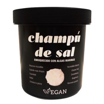 Champú de Sal con Algas Marinas Cabello Graso