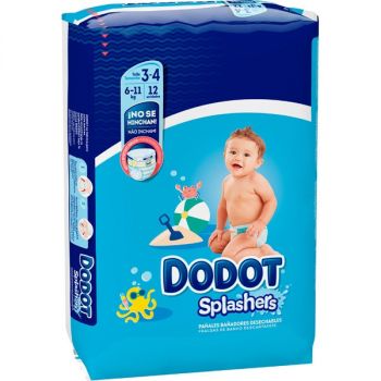 Pañal de Agua Desechable Splashers Talla 3-4 