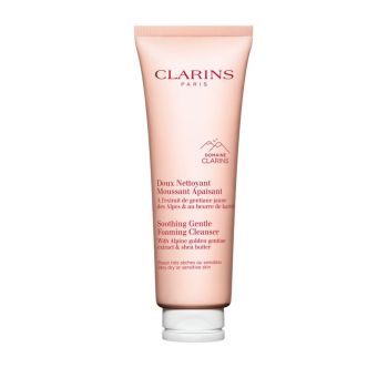 Espuma de limpeza suave e calmante