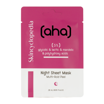 Máscara Facial Exfoliante com Ácido Glicólico, Láctico, Mandélico e Polyhydroxy