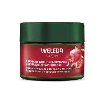 Creme de noite reafirmante com péptidos de romã e maca