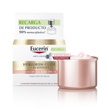 Hyaluron Filler Elasticity Creme de Dia com Recarga rose &amp; rose