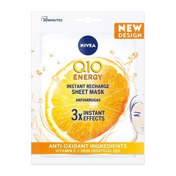 Q10 PLUS Vitamina C Mascarilla Tejido