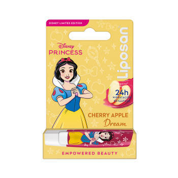 Bálsamo Labial Cherry Shine Edição Limitada Disney Princesa Branca de Neve