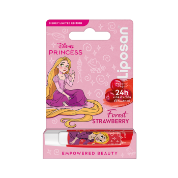 Bálsamo Labial Forest Strawberry Edição Limitada Disney Princess Rapunzel