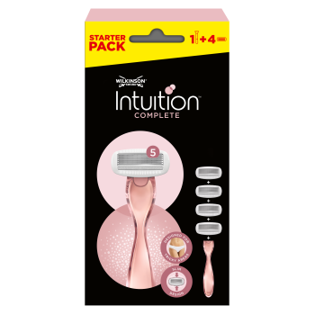 Pack completo de lâminas de barbear Intuition Complete + recargas