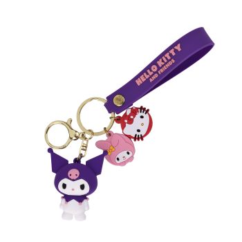 Hello Kitty Kuromi Porta-chaves