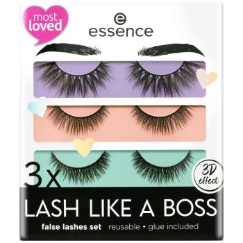 Set de Pestañas Postizas Lash Like A Boss False Lashes x3