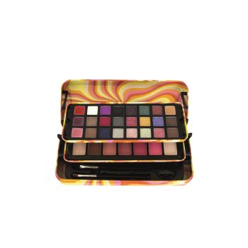 Estamos de volta Lata de maquilhagem dos anos 60