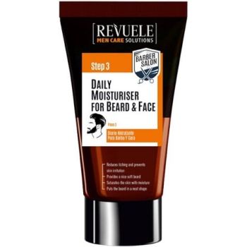 Revuele Hidratante de Barba e Rosto Diário para homem