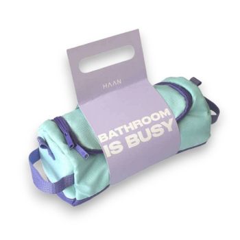 Conjunto de viagem para a casa de banho "Bathroom Is Busy