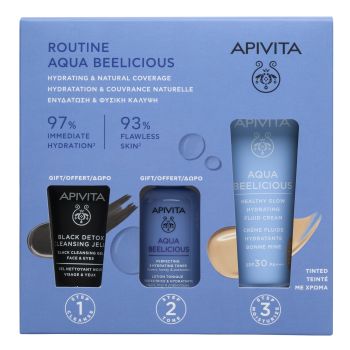 Pack Aqua Beelicious Rutina Hidratante y Cobertura Natural