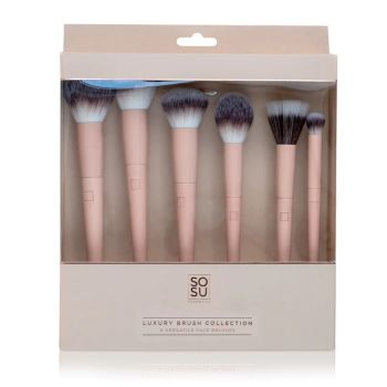 Escovas faciais da Luxury Brush Collection