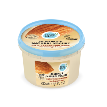 Mascarilla Capilar Antiestrés Almendra y Yogur
