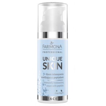 Unique Skin Crema Facial Hidratante Intensiva con Péptidos