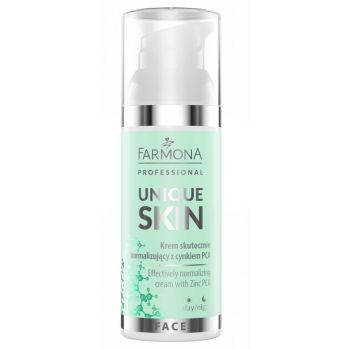Unique Skin Crema Facial Normalizante con Zinc 