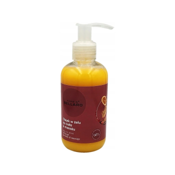 Óleo em gel para corpo e massagem