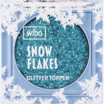Sombra de Ojos Snowflakes Glitter Topper