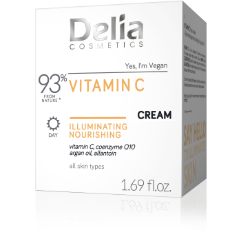 Crema Facial de Día Vitamin C Cream Iluminating Nourishing 