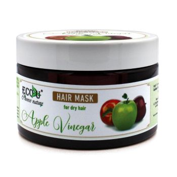 Máscara capilar de vinagre de sidra de maçã