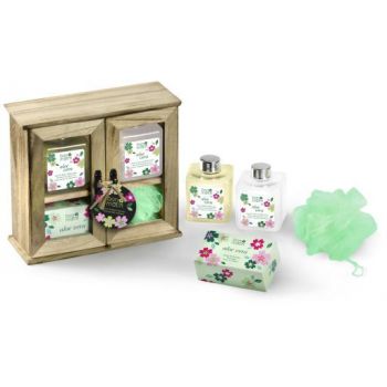 Bon Matin Armario de Madera Aloe Vera