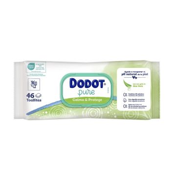 Toallitas Húmedas Infantiles Pure Calma & Protege