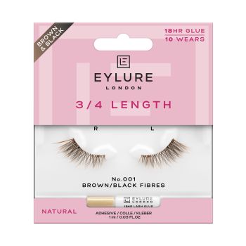 Pestañas Postizas 3/4 Lenght Nº001