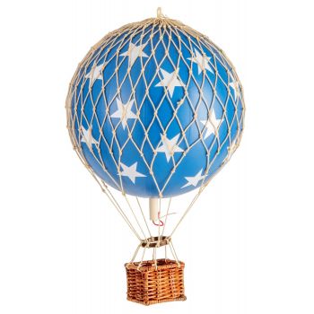 Globo Aerostático Mediano Blue Stars