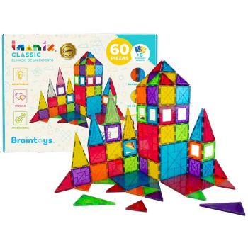 Construção magnética Imanix 60 peças