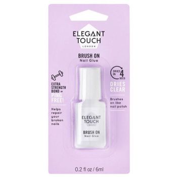 Adesivo para unhas com pincel