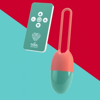 Bala Vibratória Viktor com controle remoto