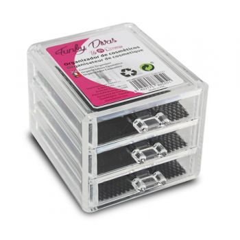 Organizador de Cosméticos de 3 Cajones