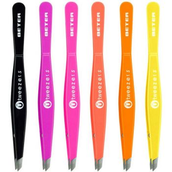 Pinza Depilar Magnética Punta Oblicua